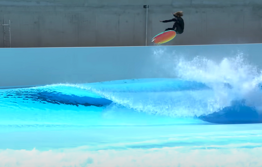 BLAIR SHREDS BRAND NEW WAVEPOOL !!