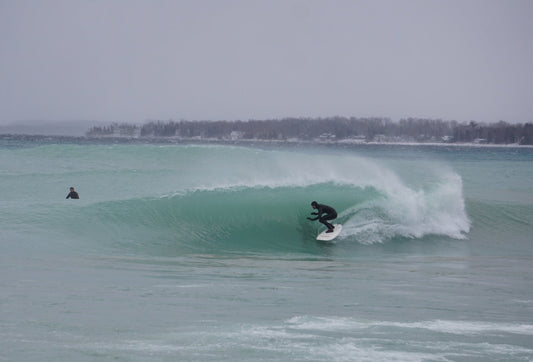 BEN GRAVY AND SHEA PORTER SHRED THE GREAT LAKES IN A BLIZZARD!