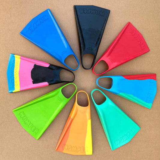 WOMPER SWIM FINS! NEW COLORWAYS!