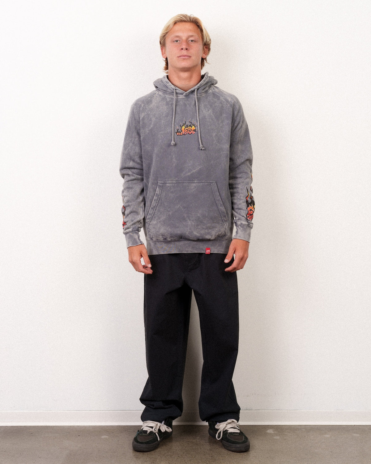 LOST // FLAME LAM HOODIE