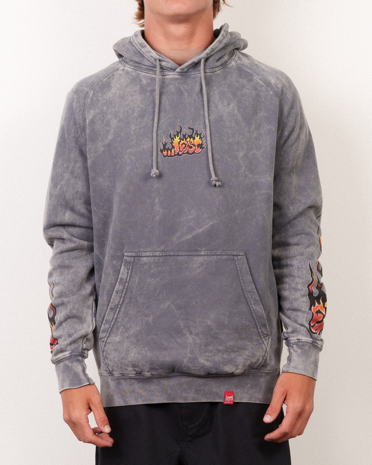 LOST // FLAME LAM HOODIE