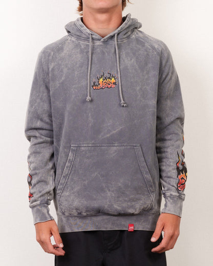 LOST // FLAME LAM HOODIE