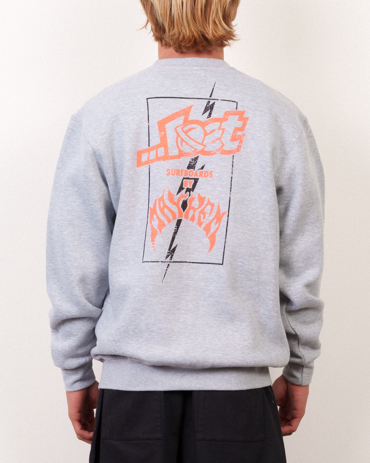 LOST // MAYHEM BOLTS CREWNECK