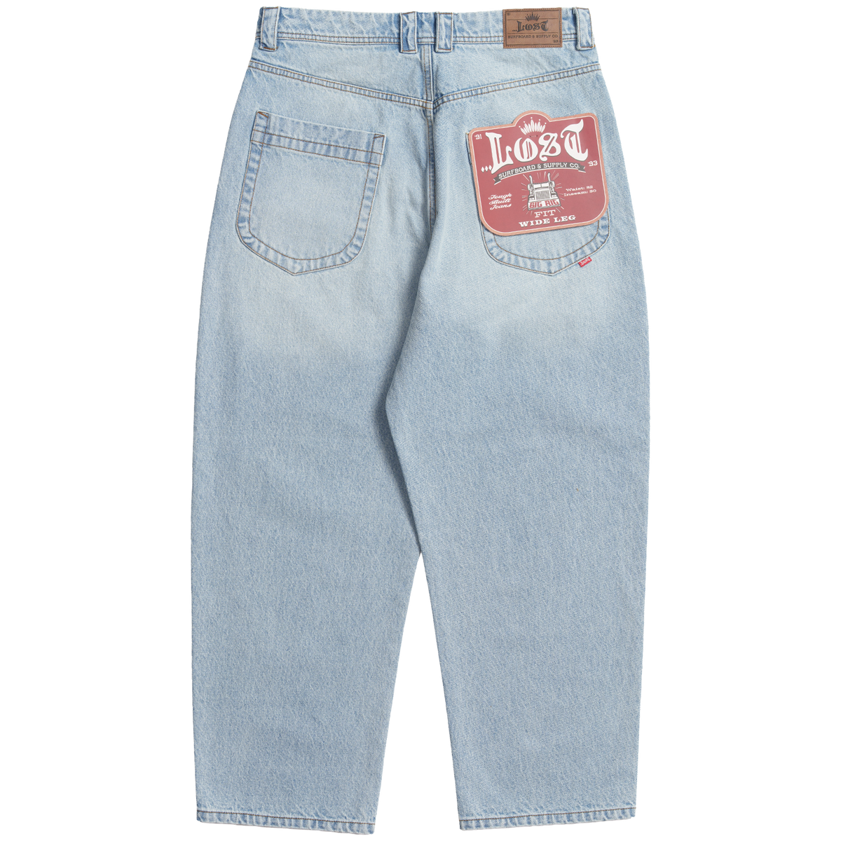 LOST // BIG RIG DENIM PANT