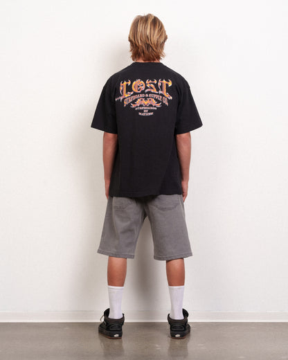LOST // DROPOUT DENIM JORT