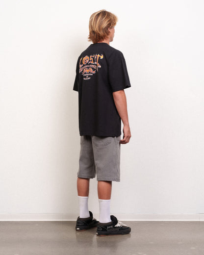 LOST // DROPOUT DENIM JORT