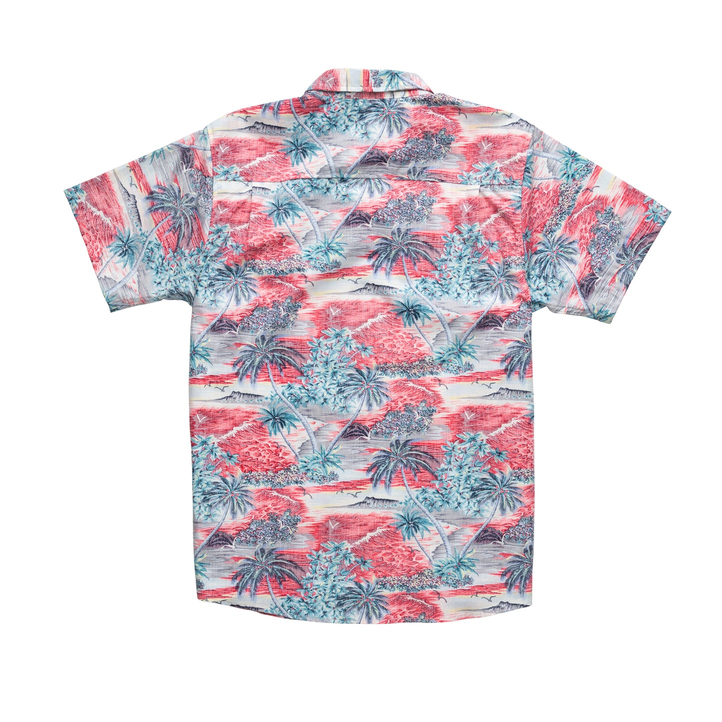 CS x Hoffman® Aloha S/S Woven - Sunset Red