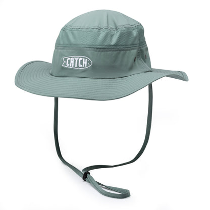 bucket hat with fishing lures Kit - Polo Button Busch Light Cans And Fishing