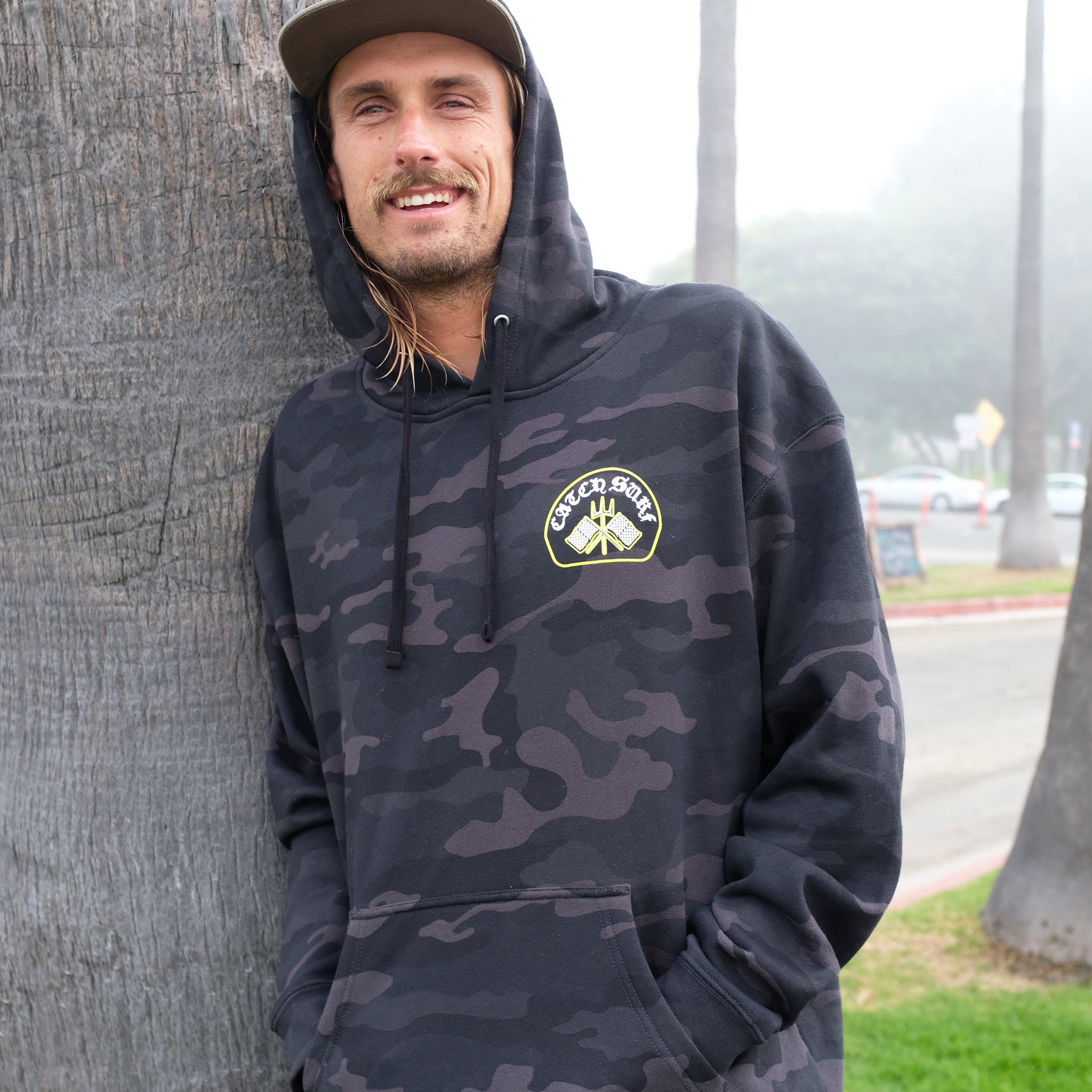 CREEF フレイムデザイン パーカー S Burner Fleece Pullover Hoodie – Catch Surf®