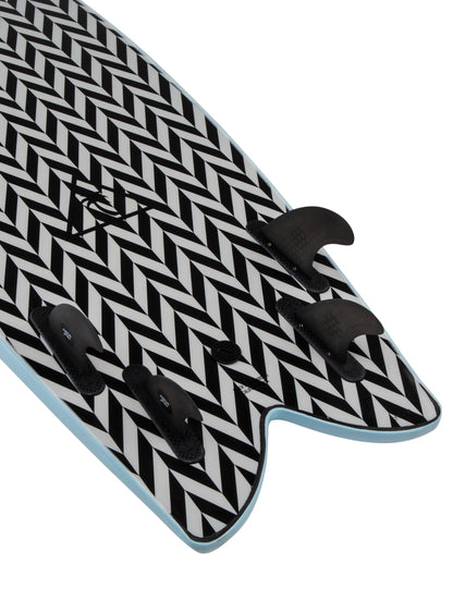 Heritage 5'8" Fish - Quad Fin