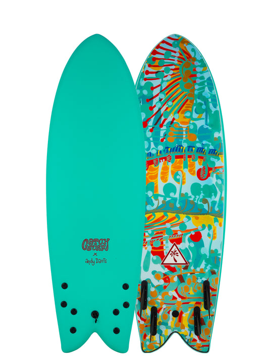 Heritage 5'8" Fish (Quad) x Andy Davis
