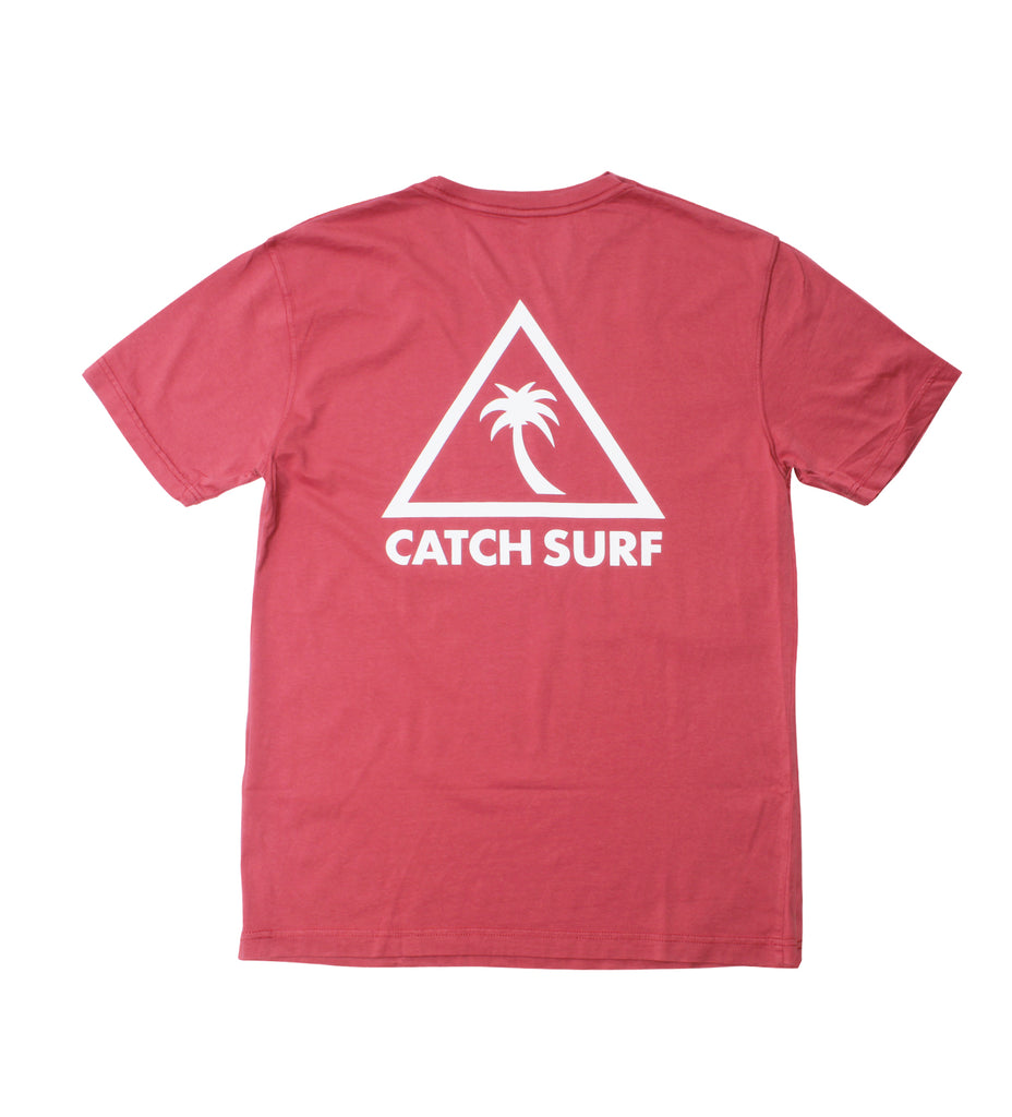 Tri Palm Garment-Dyed S/S Tee - Red