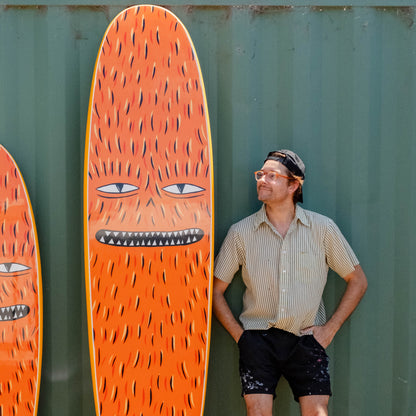 Plank Single Fin // Evan Rossell / 8'0"