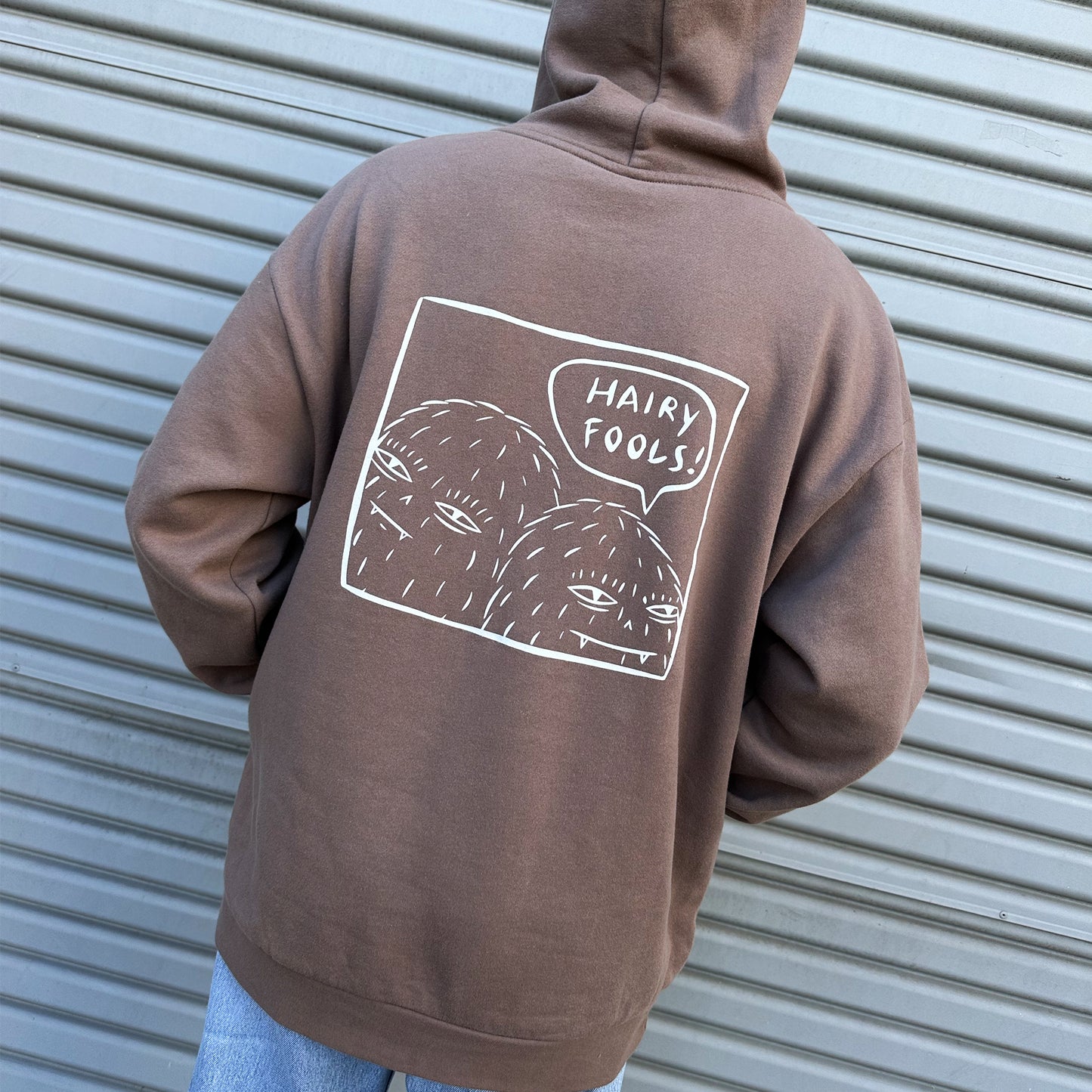 CS x Evan Rossell // Hairy Fools Hooded Fleece