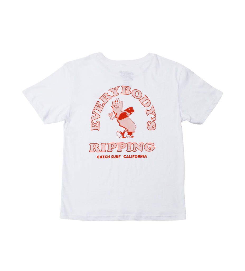 YOUTH // Everybody's Ripping S/S Tee - White