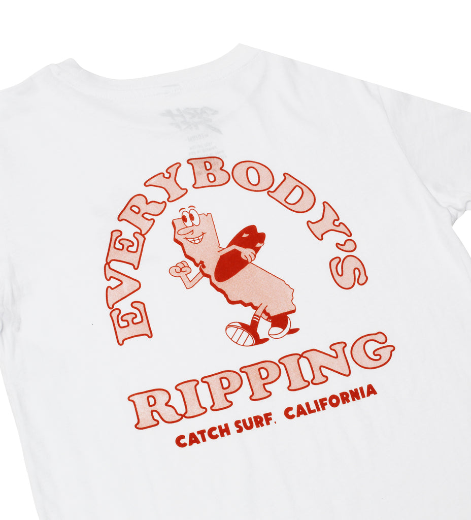 YOUTH // Everybody's Ripping S/S Tee - White