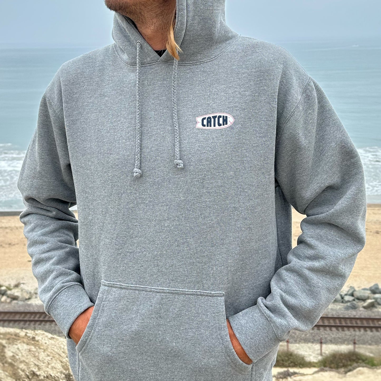 Happy Fish Fleece Pullover Hoodie