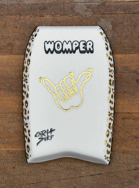 WOMPER // White / Custom Stamped
