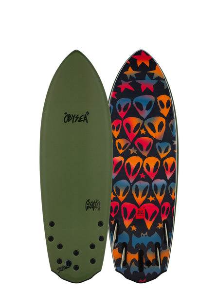 Fat Bat (Five Fin - 5'2'') // Ozzy Wrong PRO – Catch Surf®