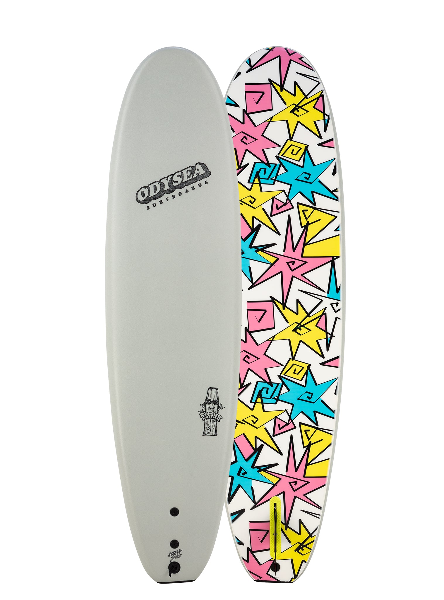 安い本物catch surf　ODYSEA　PLANK 7’6”2019年　キャッチサーフ ソフトサーフボード プランク シングルフィン 7.0フィート～