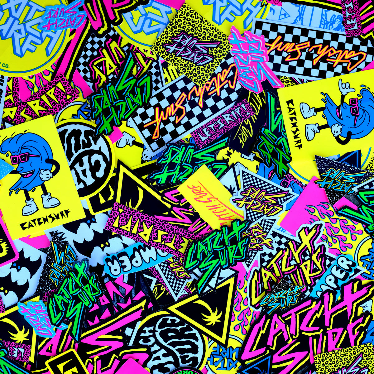 Catch Surf Sticker Pack – Catch Surf USA