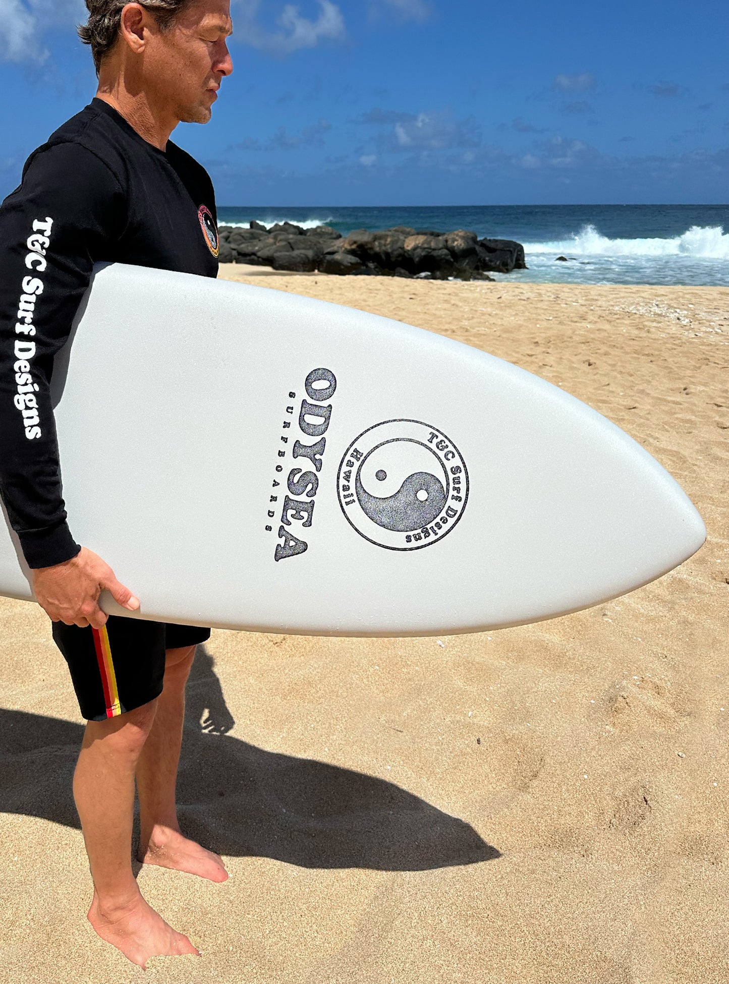 Bat Tail Quad (5'8") // T&C Surf Designs®