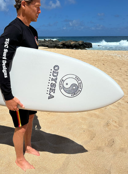 Bat Tail Quad (5'8") // T&C Surf Designs®