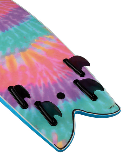 Retro Fish x Ben Gravy (5'8"Quad) - LIMITED EDITION