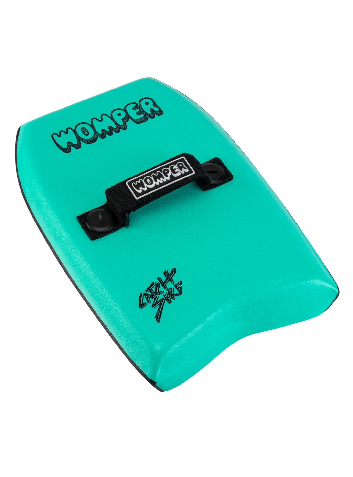 Turquoise bodyboarding fin