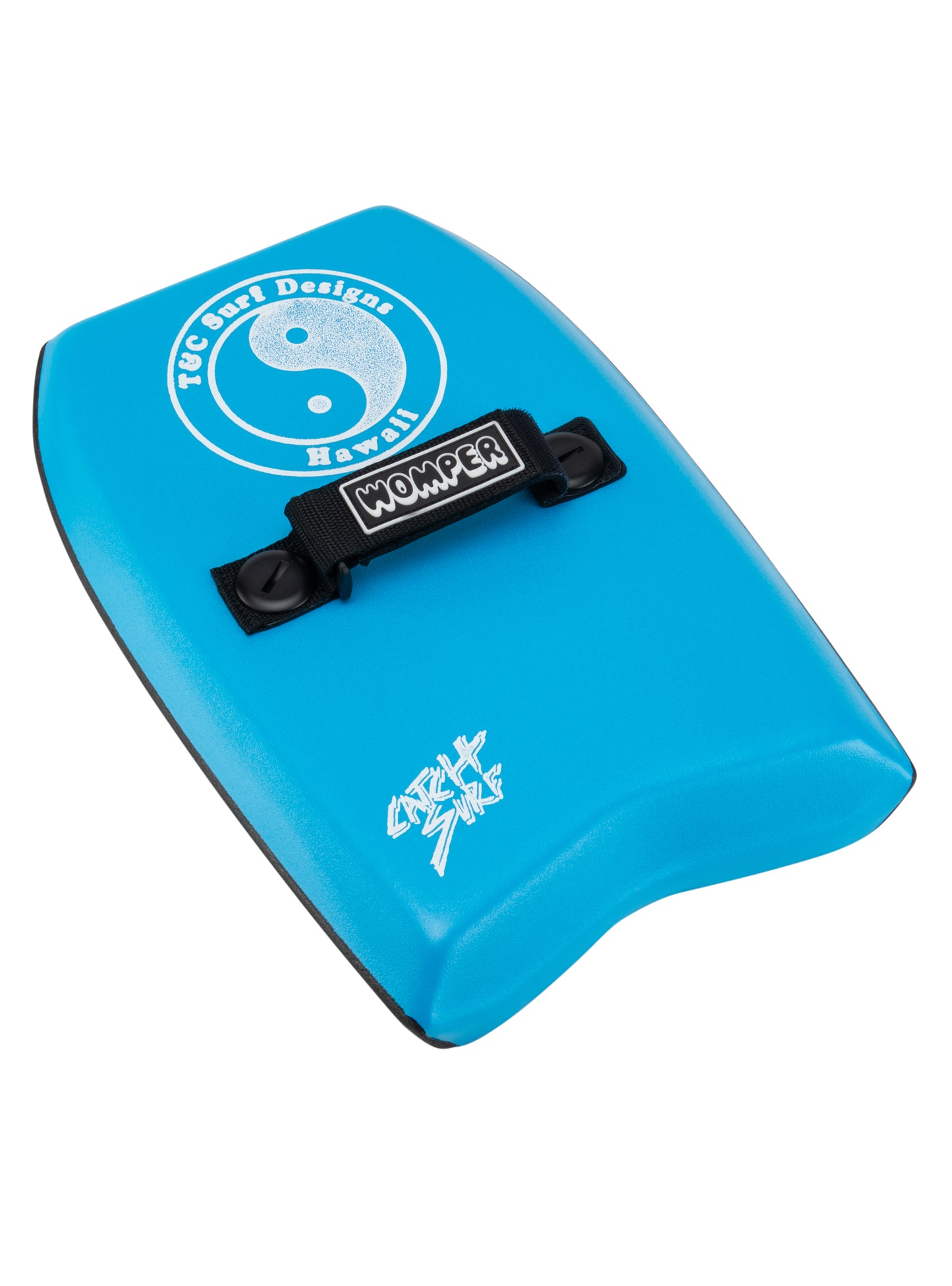 Blue bodyboarding fin.