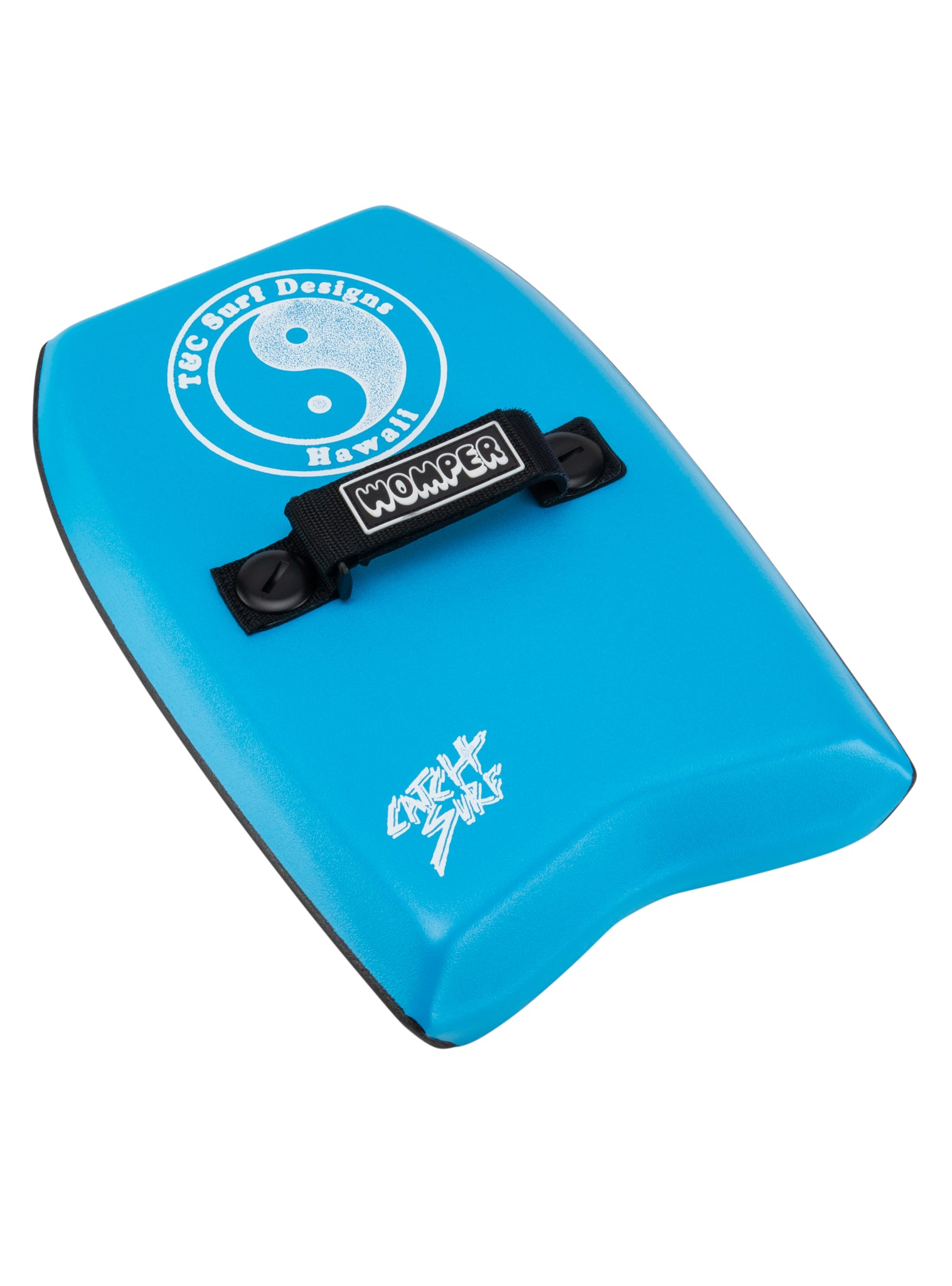 Blue bodyboarding fin.