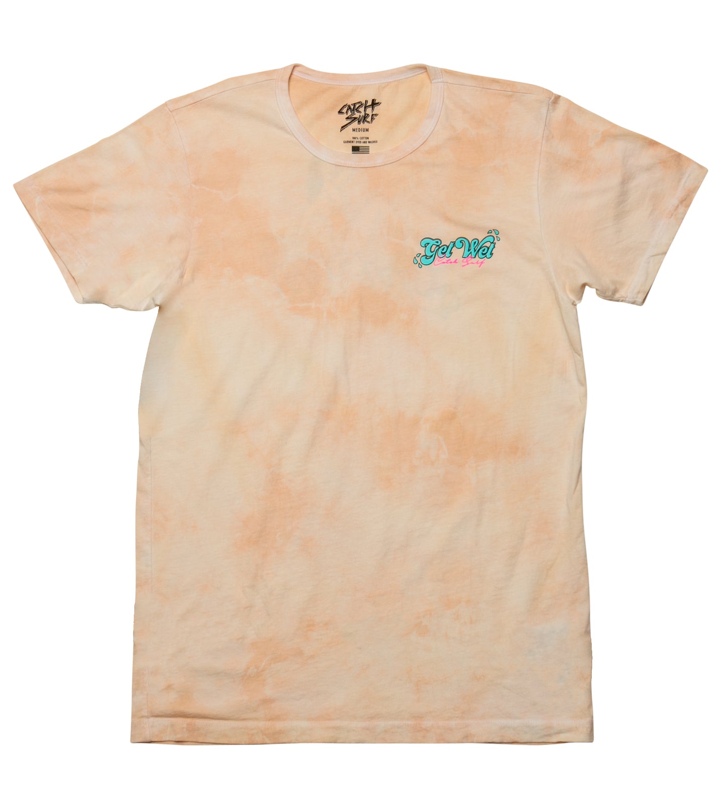 Get Wet S/S Tee - Wheat Tie-Dye