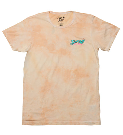Get Wet S/S Tee - Wheat Tie-Dye