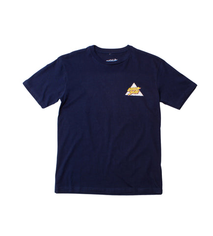 Youth // Triangle Slash S/S Tee - Navy